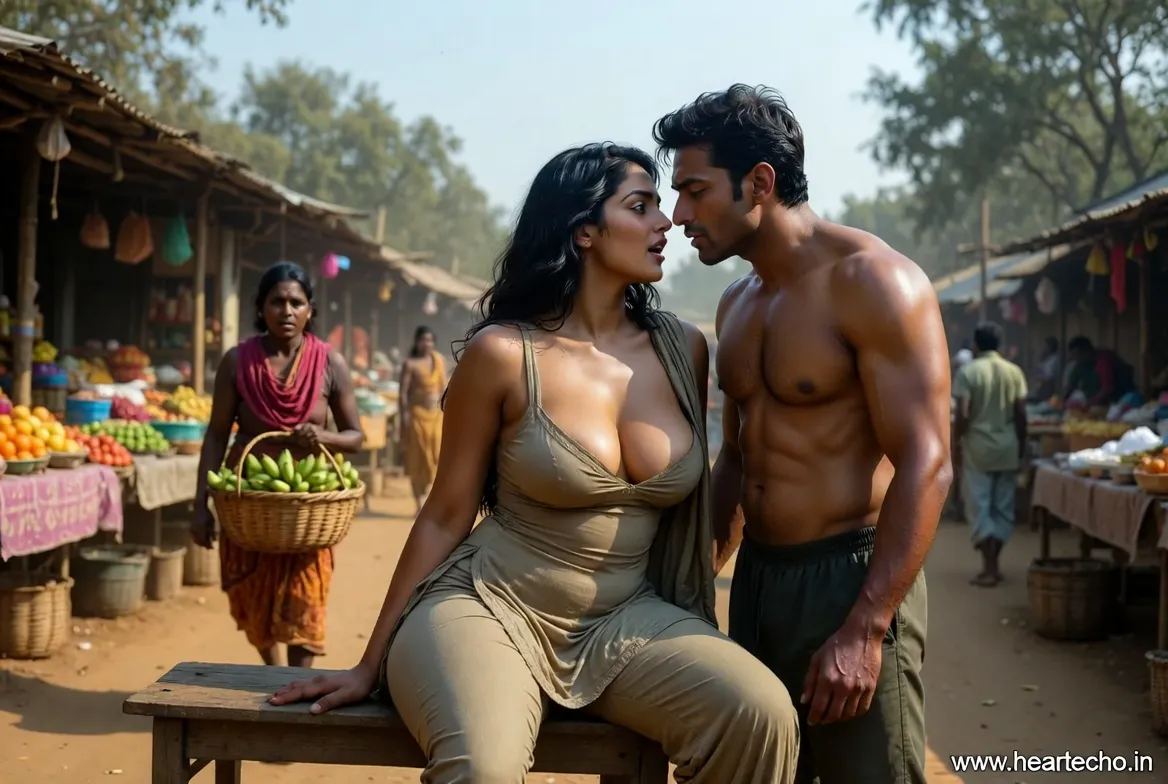 Gaon Ki Hawas Part 2: Bazaar Mein Neha Ki Wild Chudai Aur Kisaan Ke Lund Ki Pyaas