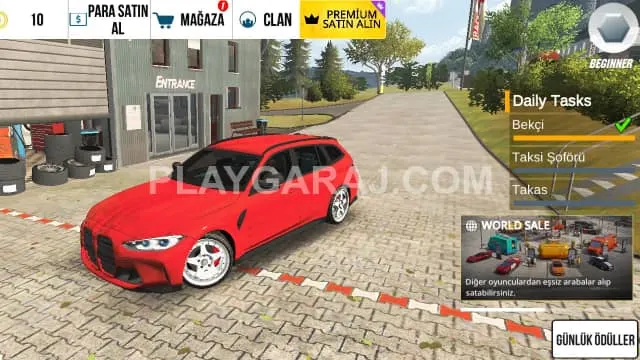 SATILDI - PlayGaraj In-Game Vehicle for Sale