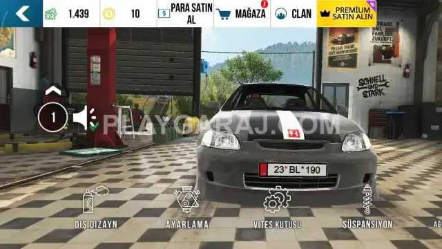 honda Civic  - PlayGaraj In-Game Vehicle for Sale