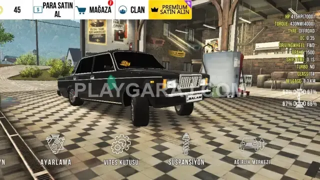 Vaz2107 2 teker ayarlı