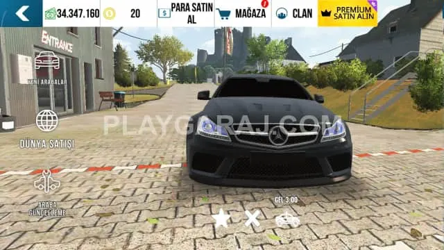 mersedes benz e63 - PlayGaraj In-Game Vehicle for Sale