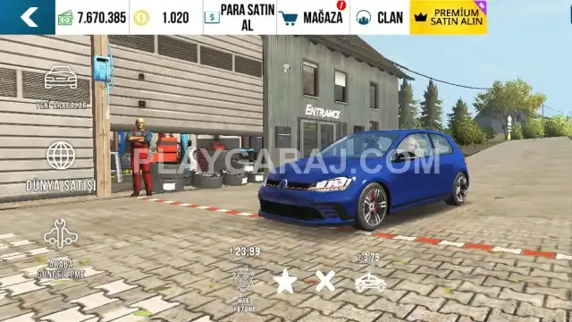 arabanın adı golf - PlayGaraj In-Game Vehicle for Sale