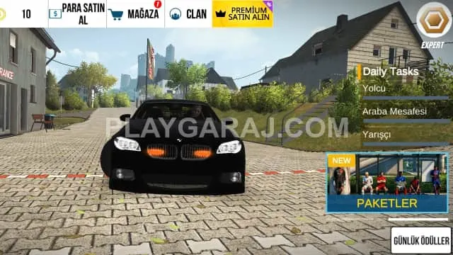 BMV F90 çakarlı ses sistemli