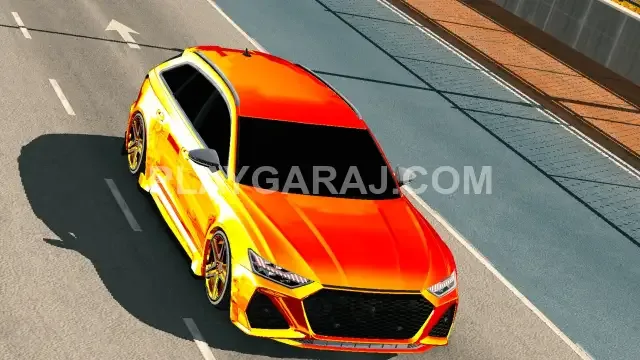 Audi rs6 full krom