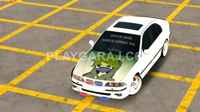 bmw çizimli