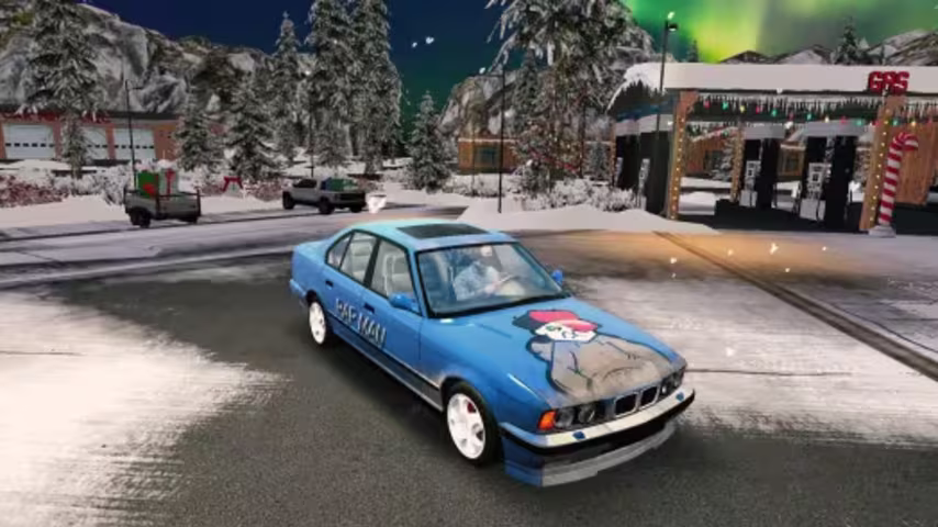 BMW çizimli 