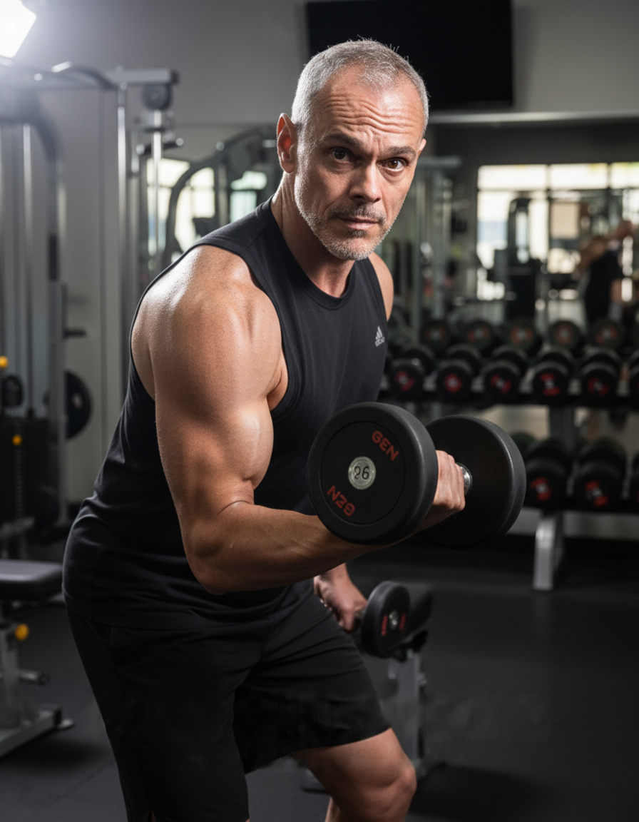 Walter en el gimnasio