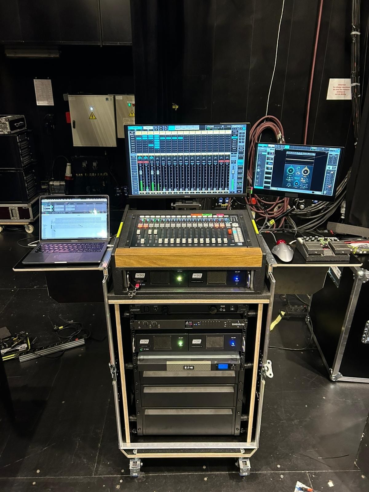 Réalisation Rack console DT Case / ABLETON déployé