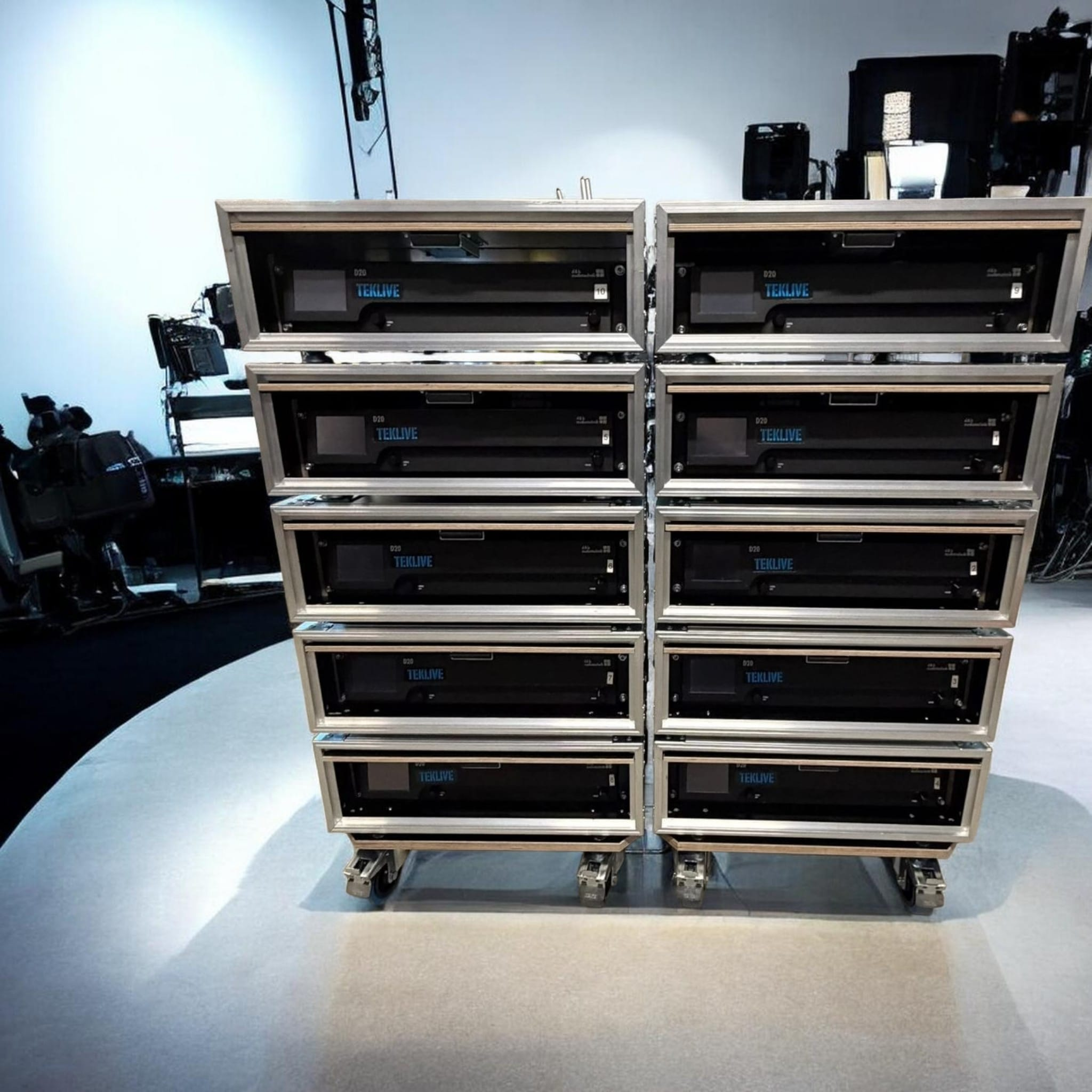 Réalisation Rack ampli audio D&B