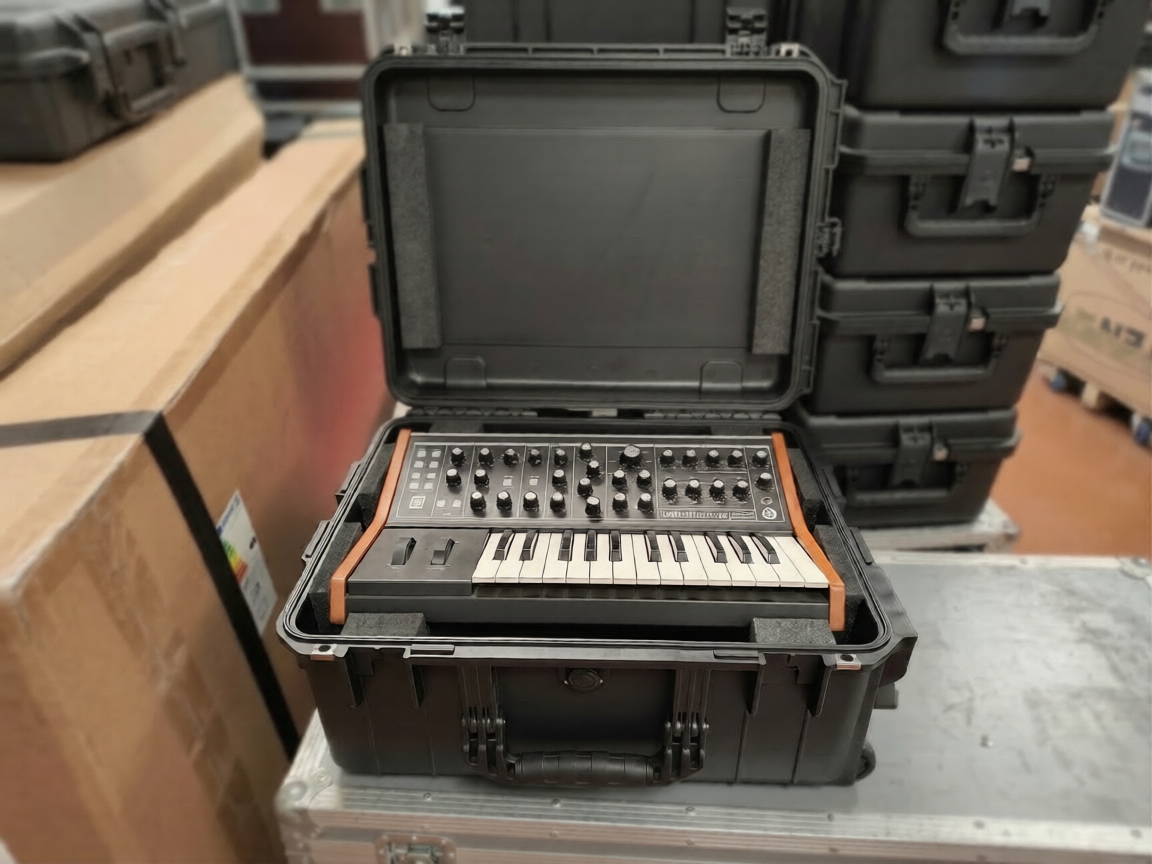 Réalisation Valise résine pour matériel sensible