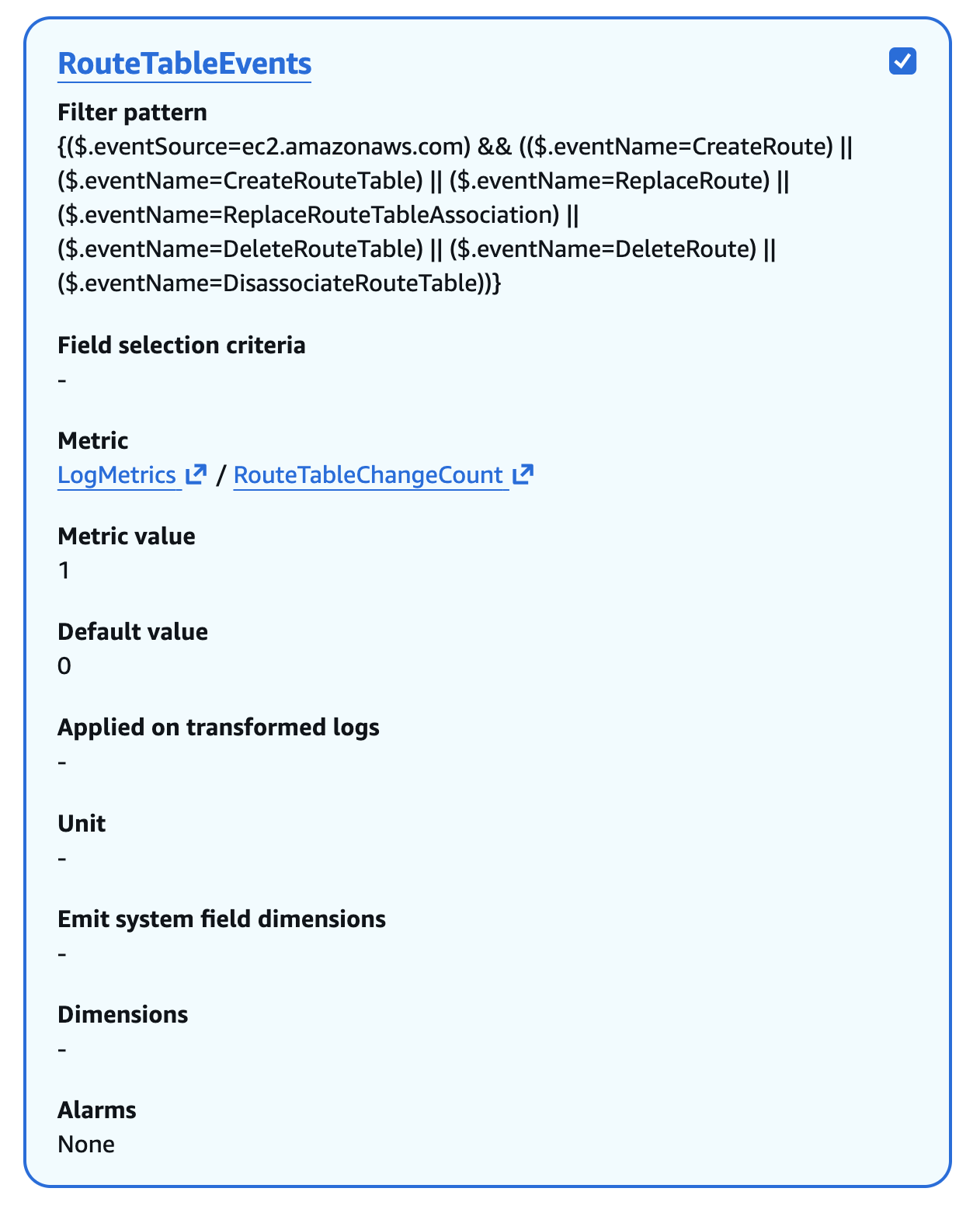 route filter patterns