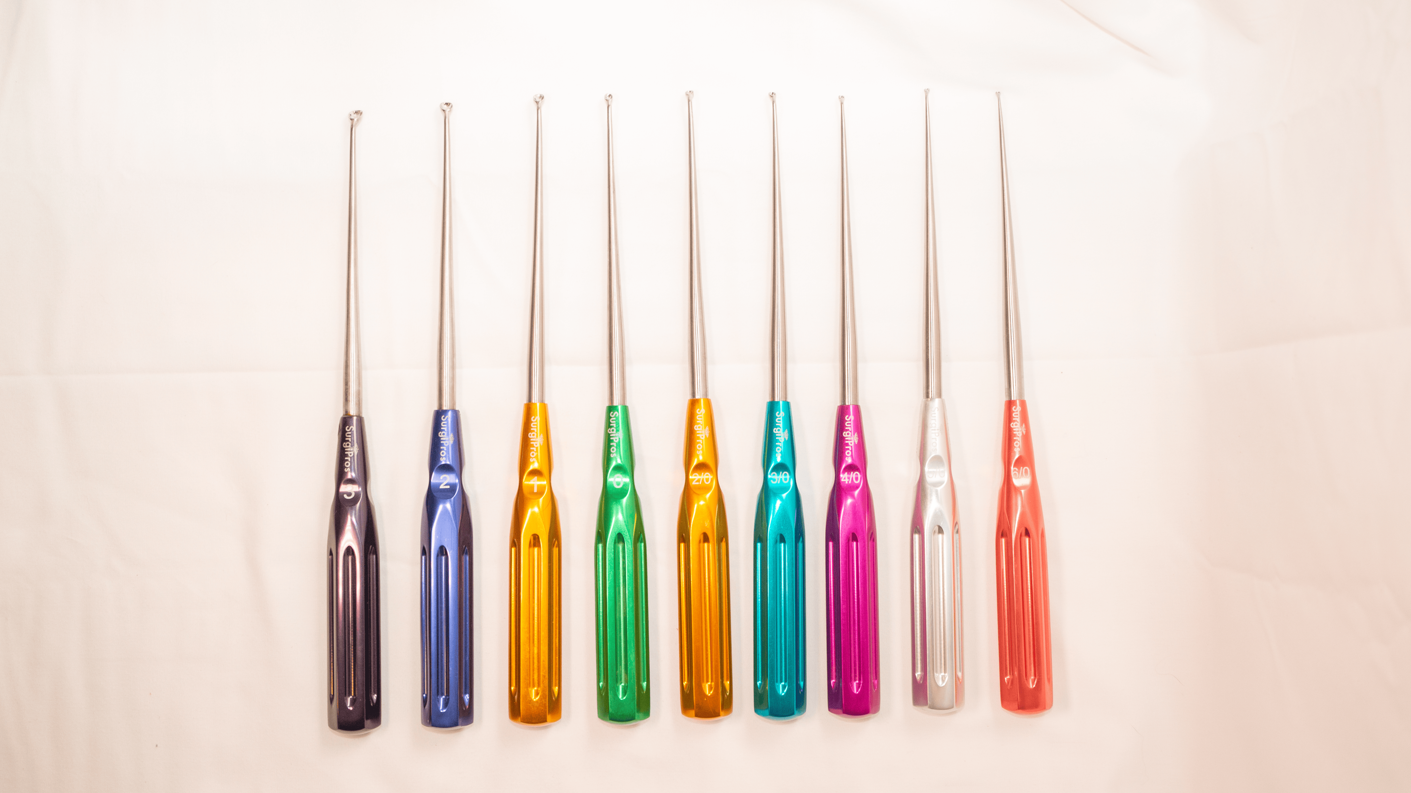 6-0 CERVICAL CURETTE REVERSE ANGLED 10" RED