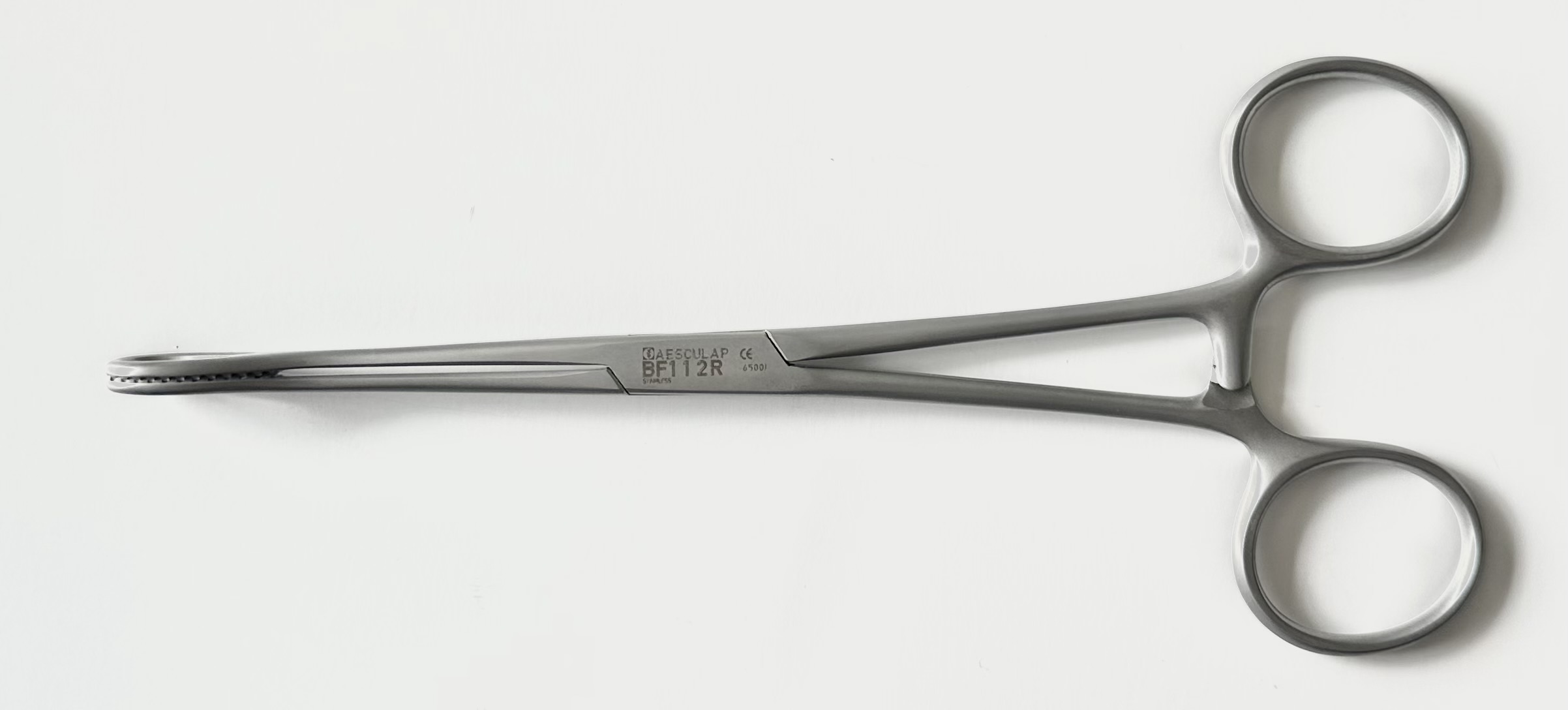 FOERSTER-BALLENGER SPONGE  FORCEP SERRATED STR 7"