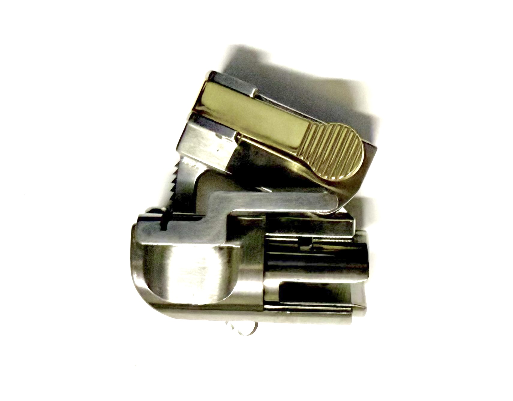 ROTATATING TILT RATCHET WITH GOLD PLATED PAWL