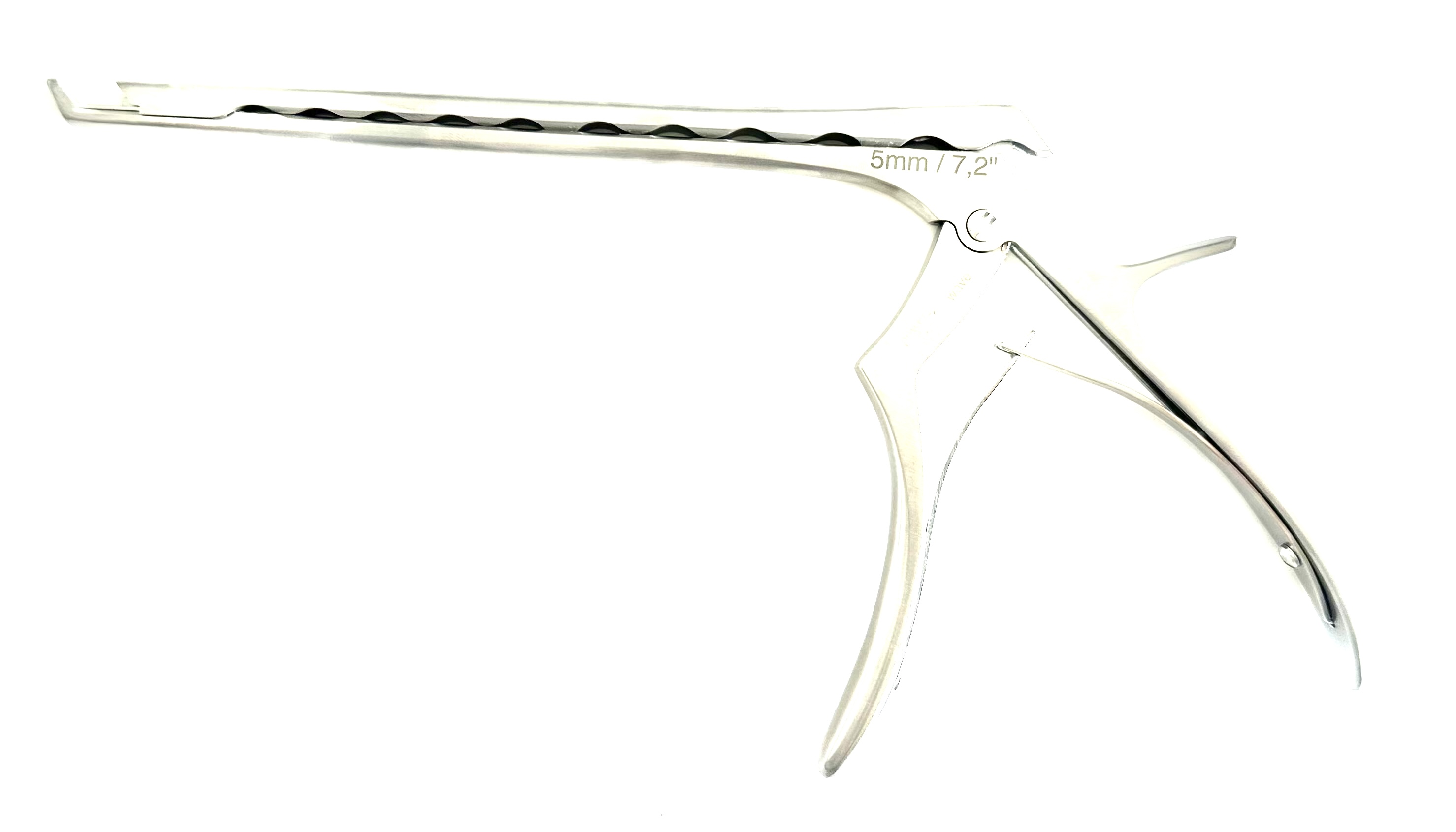 POWER WAVE 7" KERRISON RONGEUR; 40 DEGREE UP 5MM W/ EJECTOR