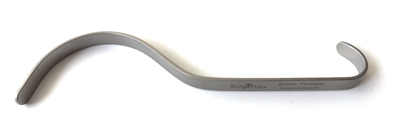 DEAVER RETRACTOR 8", 2.5" DEPTH, 3/8" WIDTH