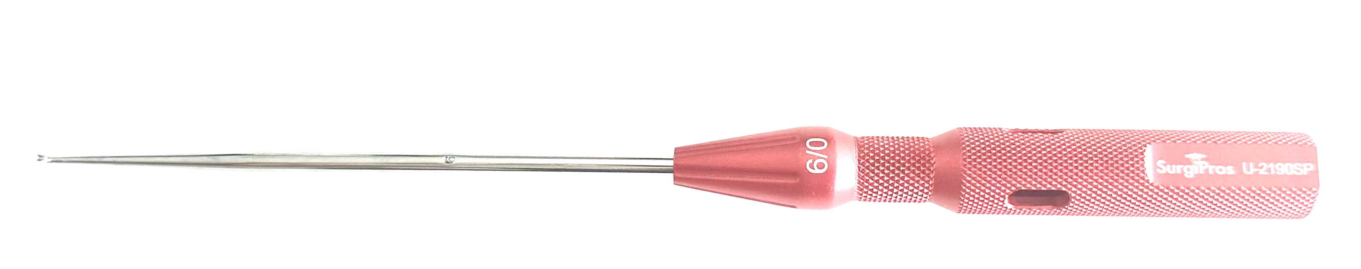 MICRO CERVICAL CUR 000000 ANG 9 1/4" RED