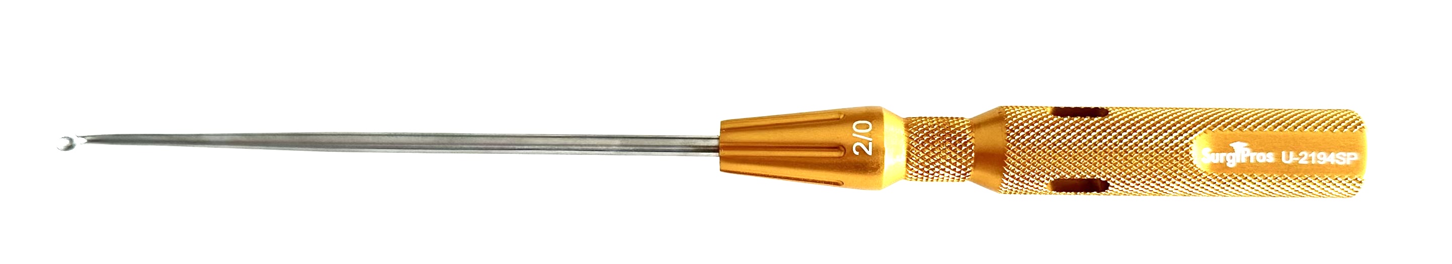MICRO CERVICAL CUR 00 ANG 9 1/4" GOLD