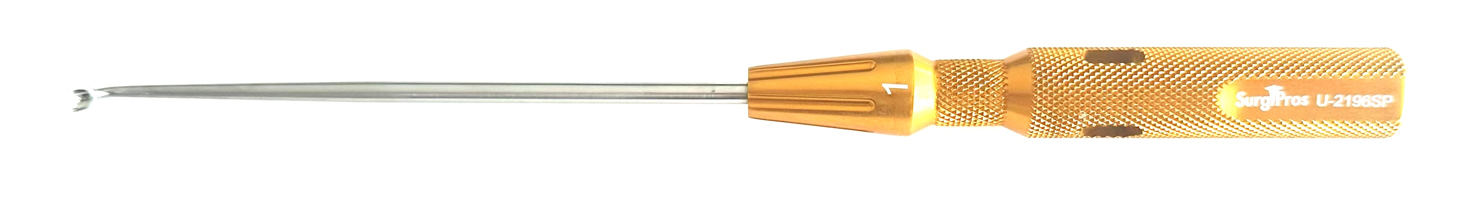 MICRO CERVICAL CUR 1 ANG 9 1/4" ORANGE
