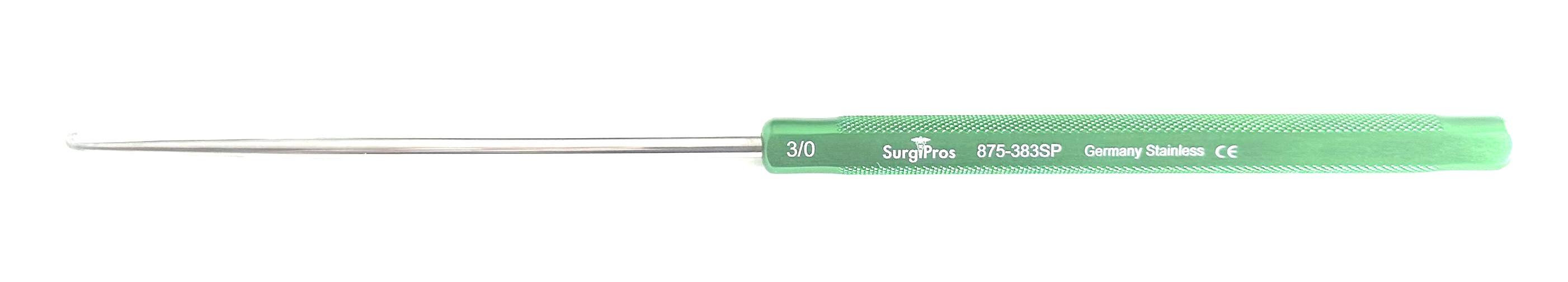 TRIMLINE MICRO CERVICAL CUR 000 ANG 10"  GREEN
