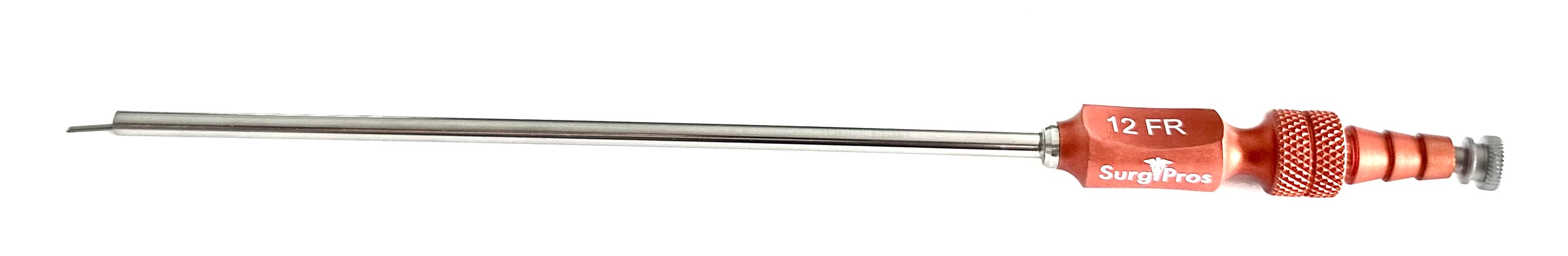 TAKA SUCTION 12 FR ORANGE 8 1/2" WORKING LENGTH 6 1/4"