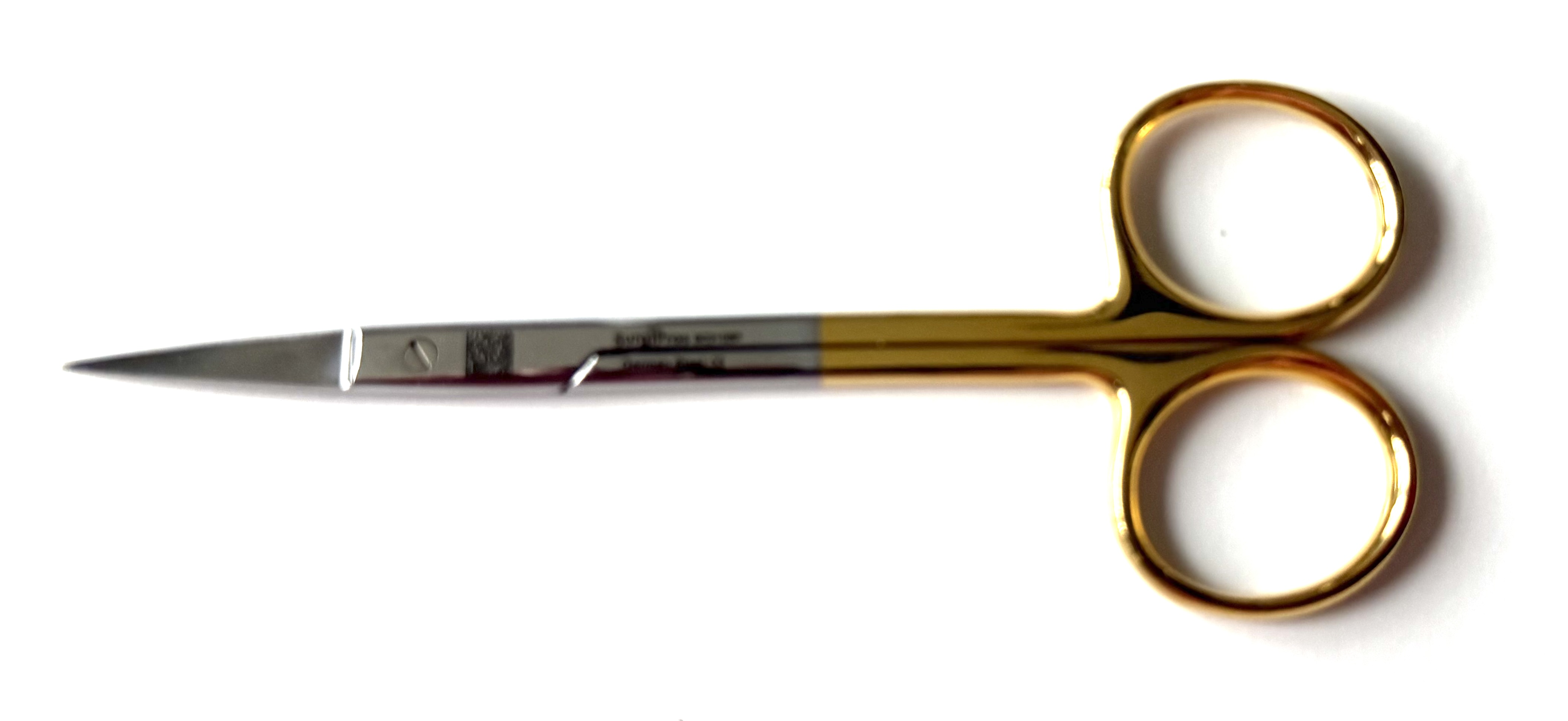 TC IRIS SCISSORS STR S/S 4 3/8"