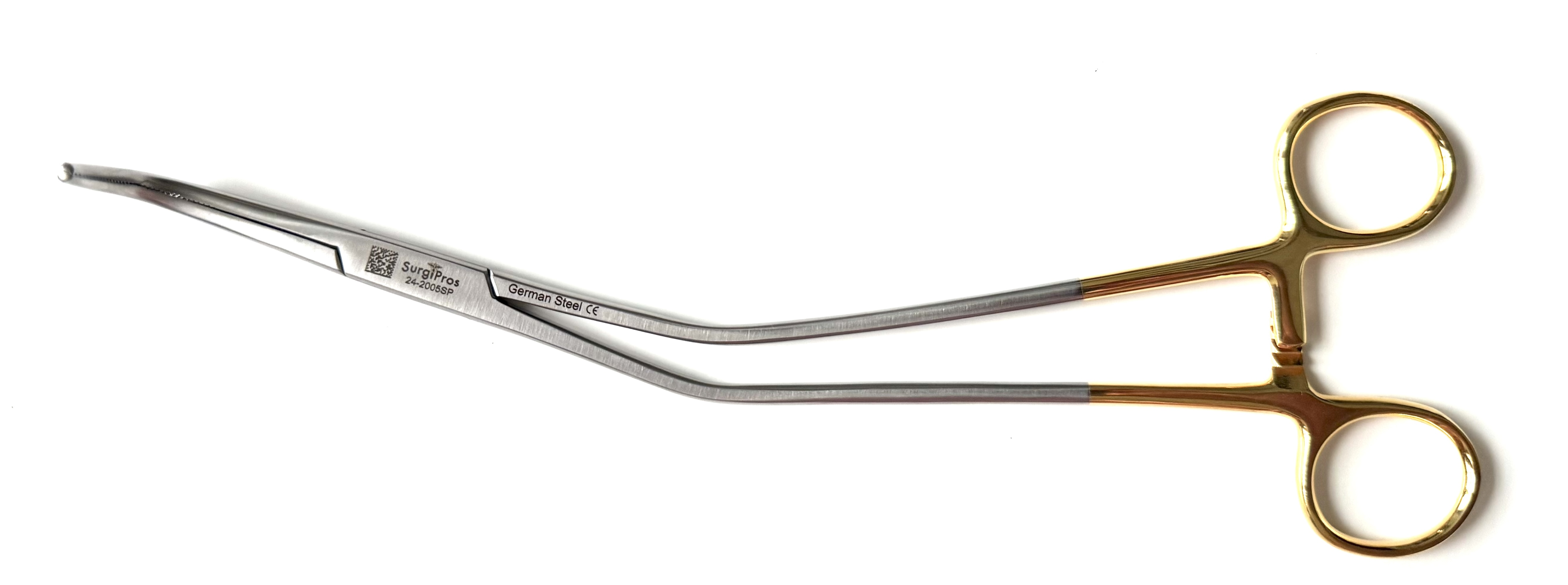 MCDOUGAL FORCEPS, 2CM JAW LENGTH W/ CROSS SERRATIONS 10.5"-LEFT