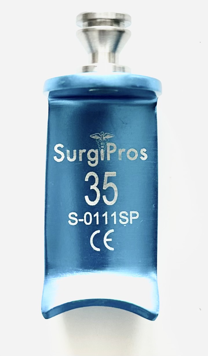 BLUNT BLADE 23MM W X 35MM L BLUE