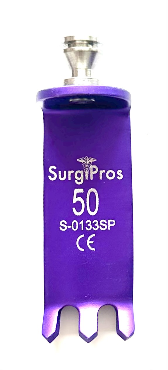 LONG TOOTH BLADE 23MM W X 50MM L VIOLET