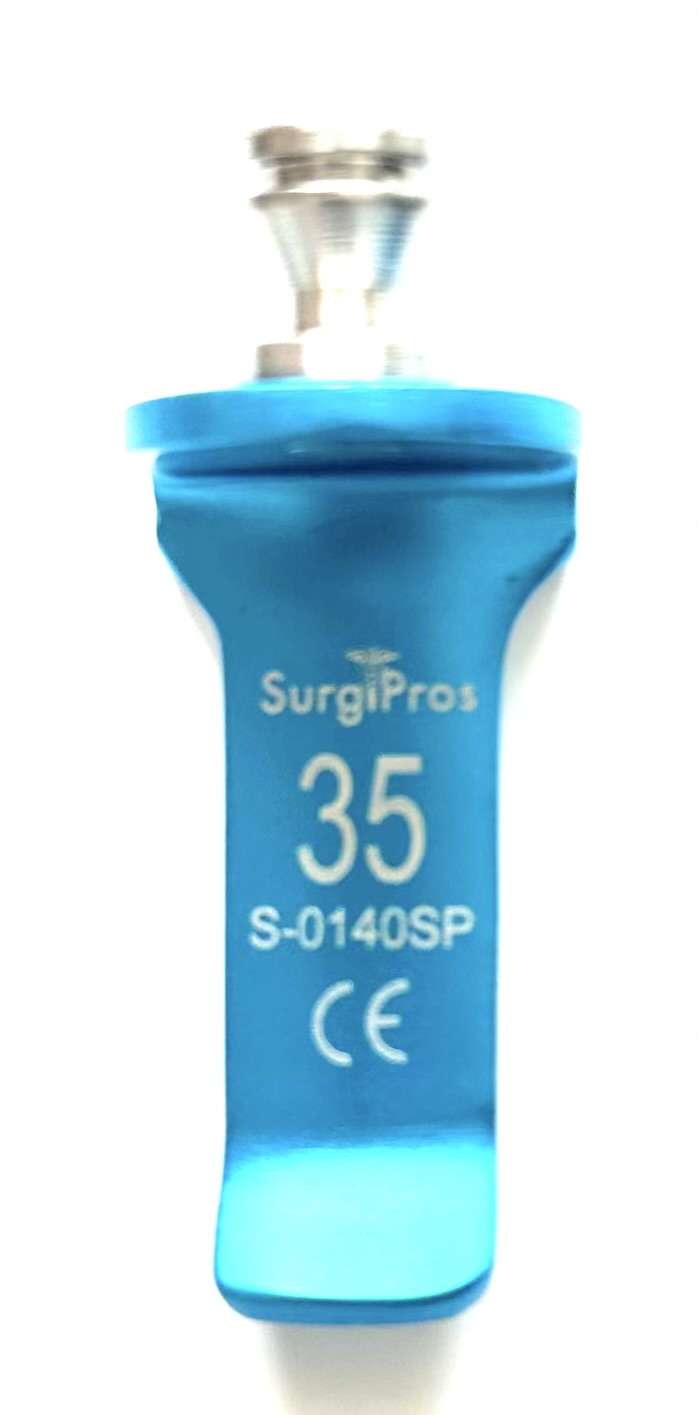 MICRO BLUNT BLADE 14MM W X 35MM L BLUE