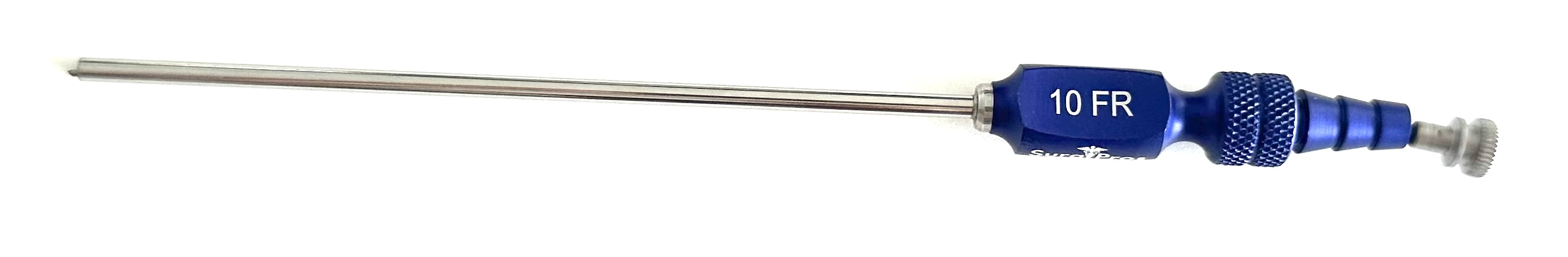 TAKA SUCTION 10 FR NAVY 8" WORKING LENGTH 5 1/2"