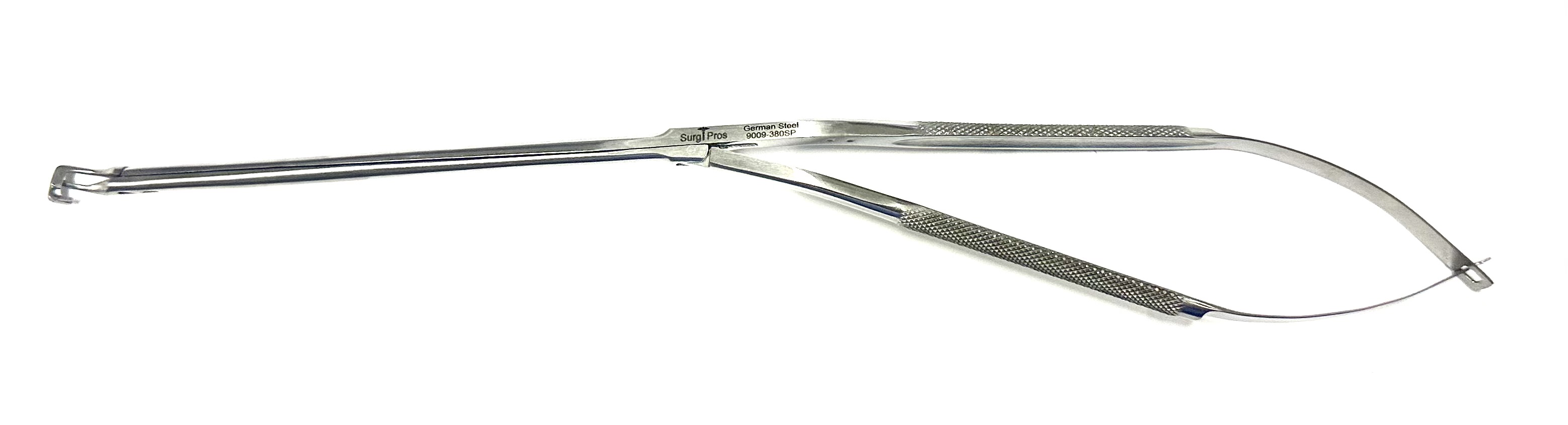 Endoscopic Chitwood Knot Tier/Pusher (5MM) 30 DEGree angled down. Fine end, for 5.0 suture or smaller, 11-3/4"/30 cm