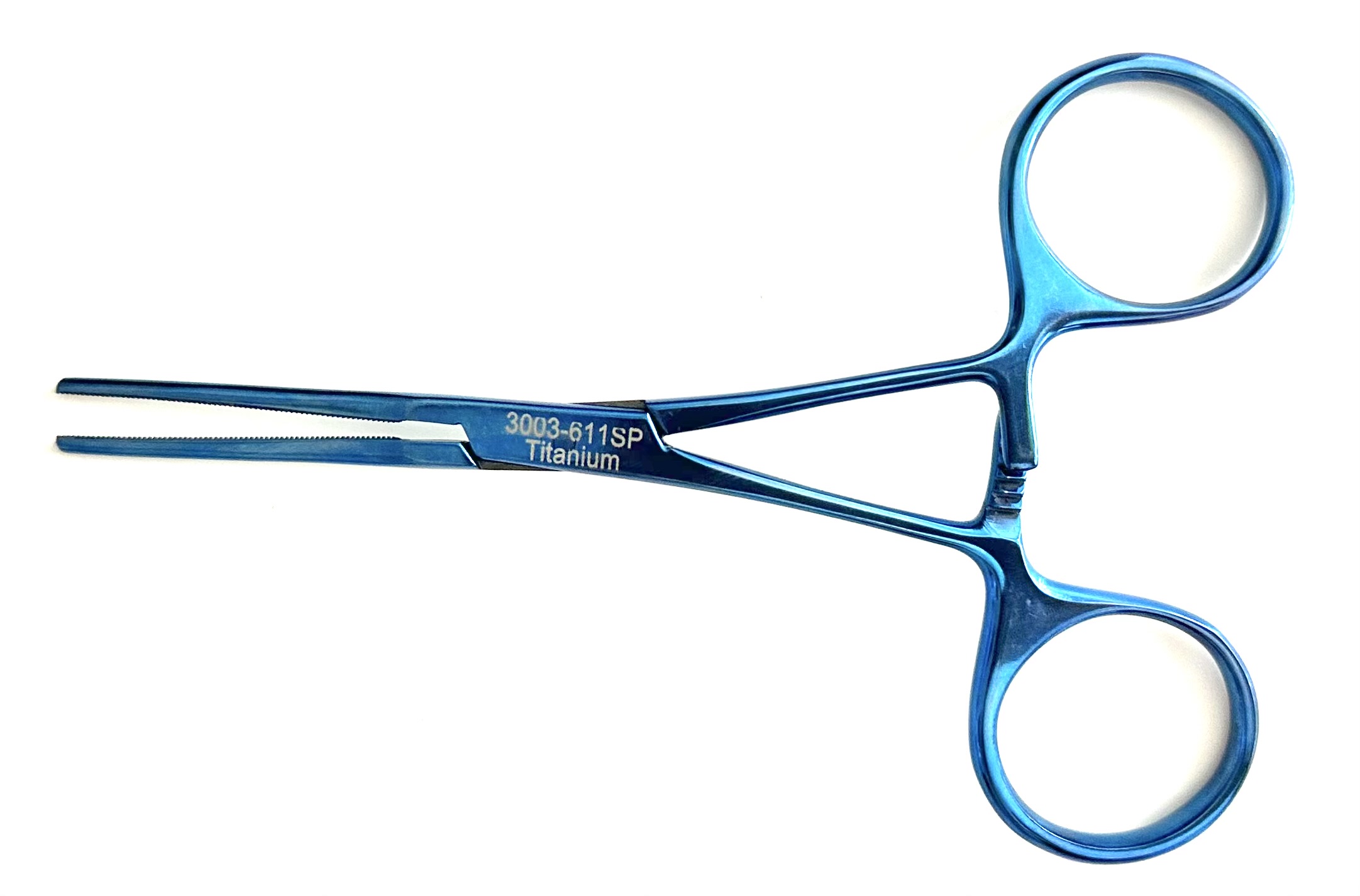 Micro Clamp, slightly angled shanks, straight DeBakey jaws, 30 MM jaw length, 4-3/4"