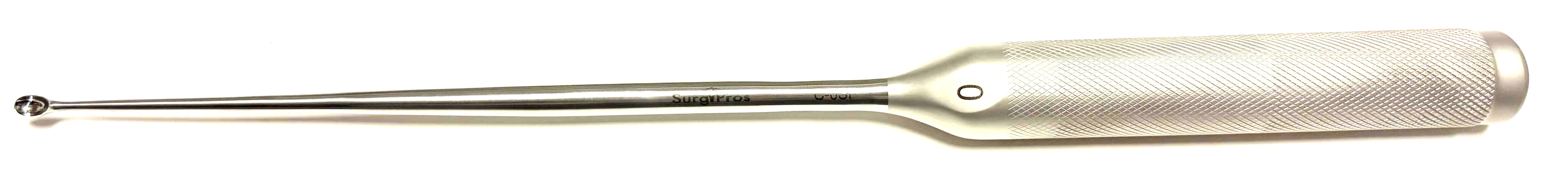 CURETTE, 15" STRAIGHT, SIZE 0