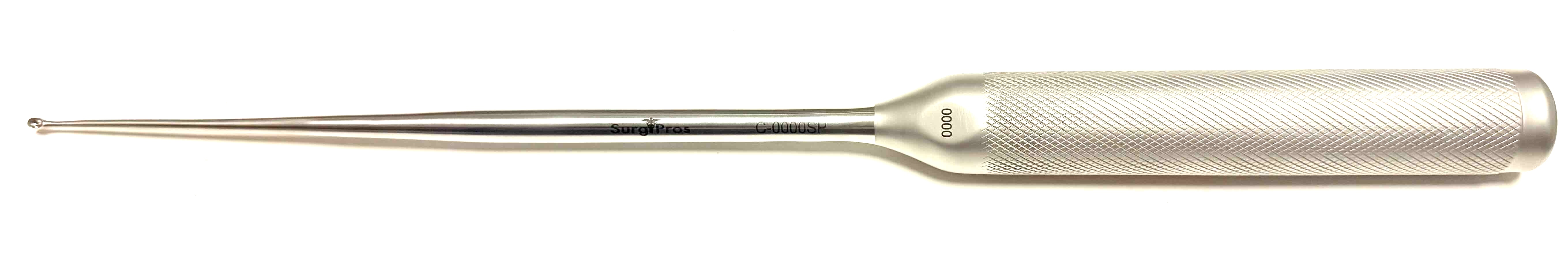 CURETTE, 15" STRAIGHT, SIZE 0000