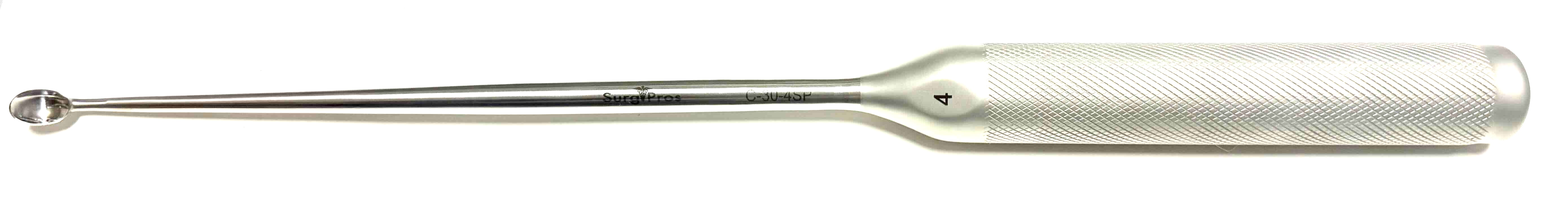 CURETTE, 15" 30°ANGLED, SIZE 4