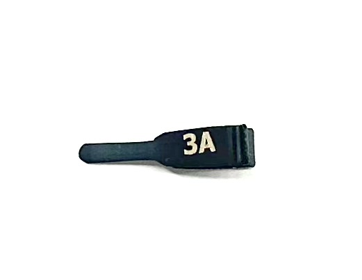 B3AB Single Clamp, For Thick Walled Arteries, 1.0-2.25mm Vessel diameter, Black