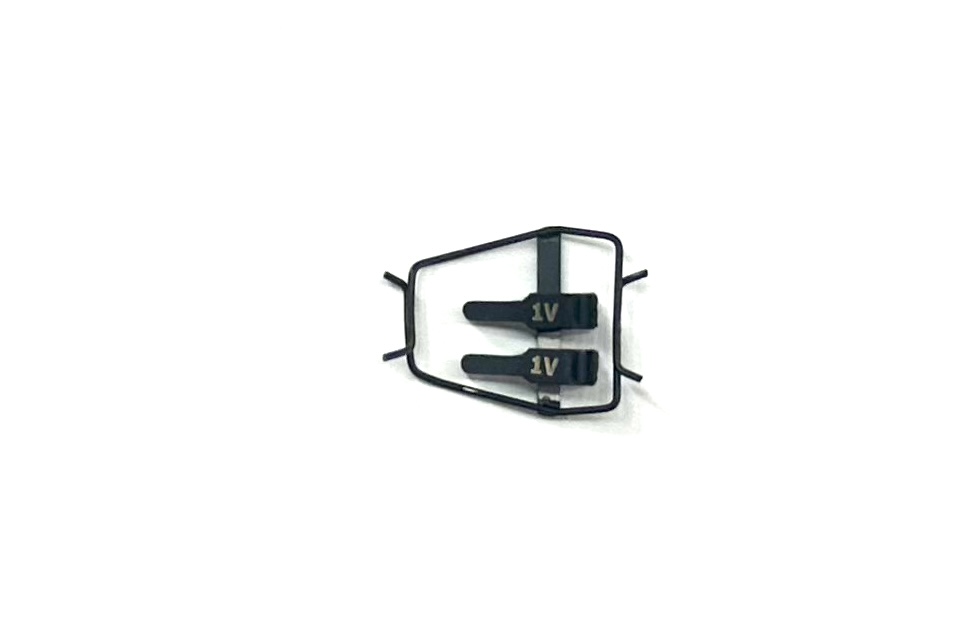 ABB1VB Approximator Clamp, General Purpose, with Frame, 0.4-1.0mm Vessel diameter, Black