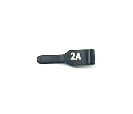 B2AB Single Clamp For Thick Walled Arteries, 0.6-1.5mm Vessel diameter Black