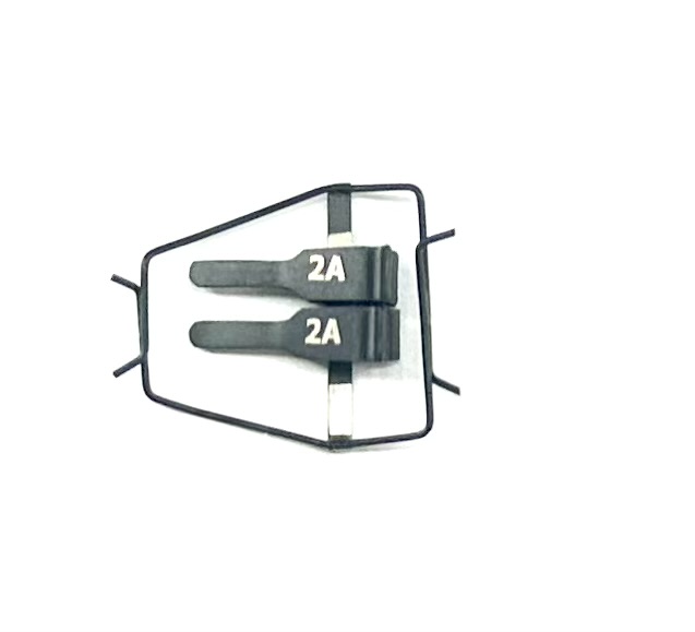 ABB2AB Approximator Clamp, For Thick Walled Arteries, with Frame, 0.6-1.5mm Vessel diameter, Black