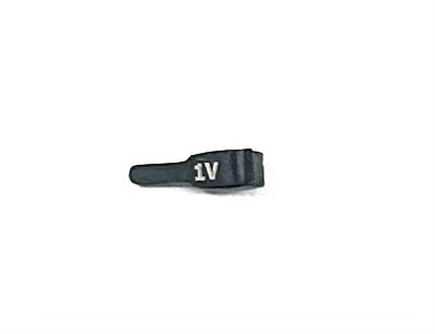 Single Clamp, General Purpose, 0.4-1.0 mm Vessel diameter, Black
