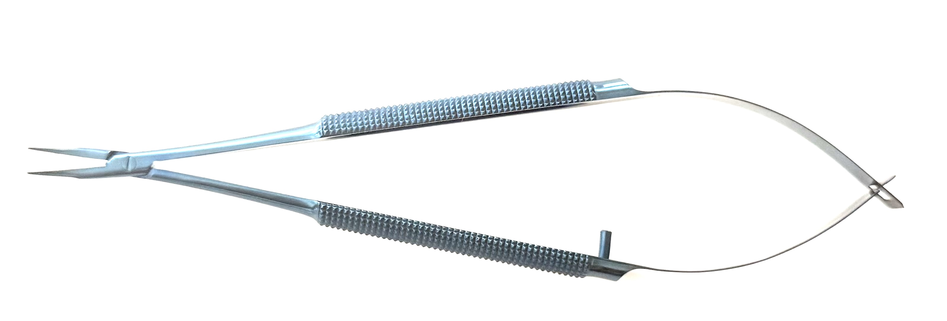 TITANIUM CURVED NEEDLEHOLDER NON LOCKING 15CM