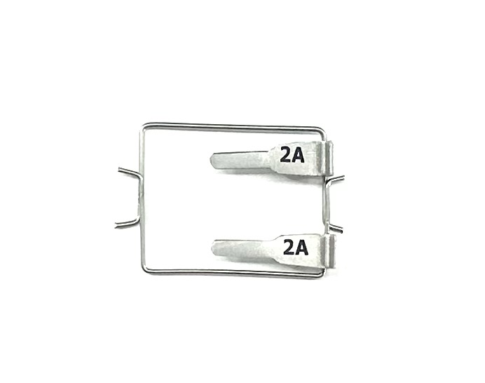 BB2A Double Clamp For Thick Walled Arteries, Stationary, 0.6-1.5mm Vessel diameter
