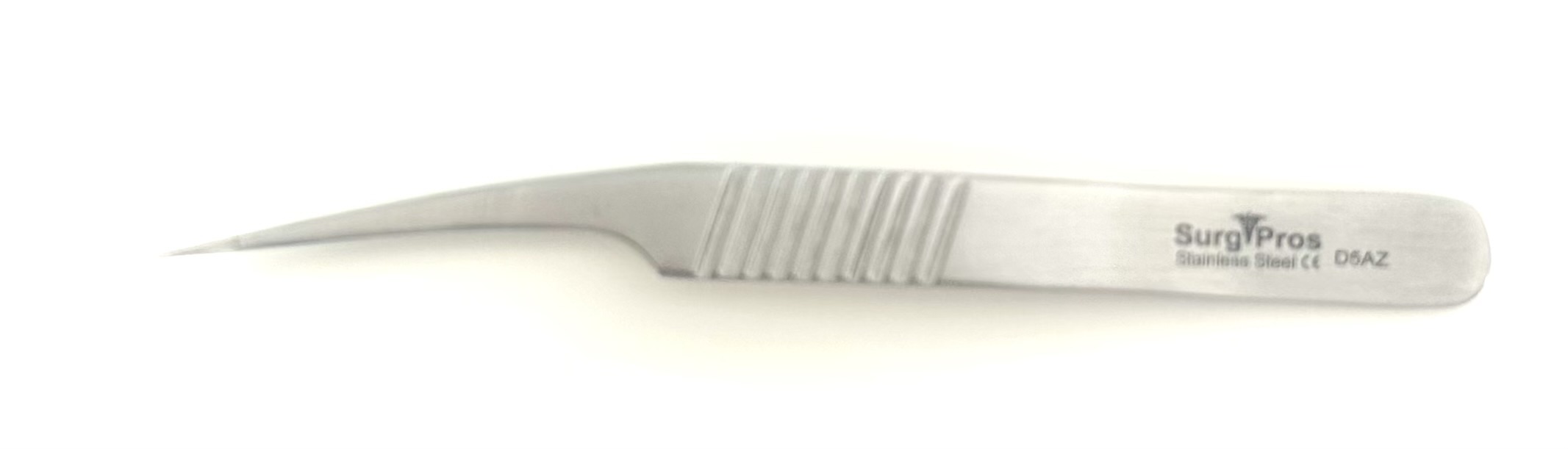 DILATOR FORCEPS, 11CM 10DEG. ANGLE, FLAT HANDLE, 0.2MM TIP DIAMETER