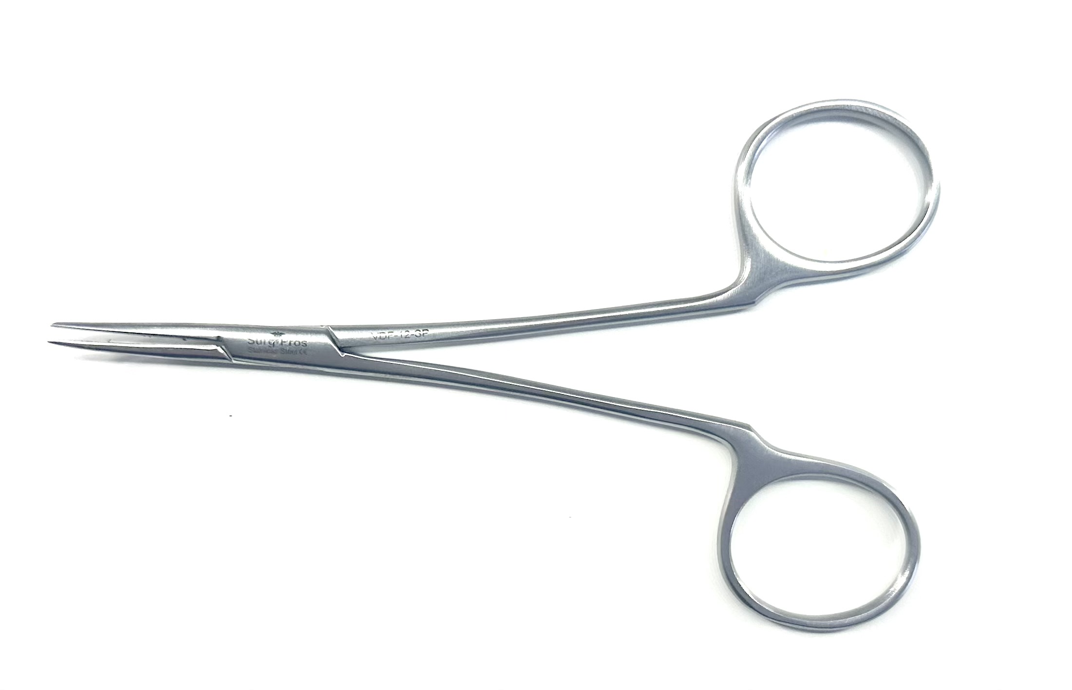 VASCULAR DILATING FORCEPS 12.5CM CURVED .5MM TIP