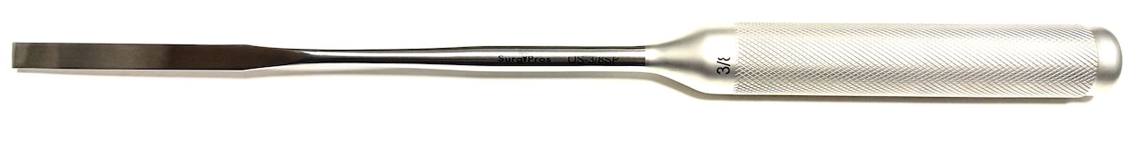 OSTEOTOME, 15" STRAIGHT 3/8"