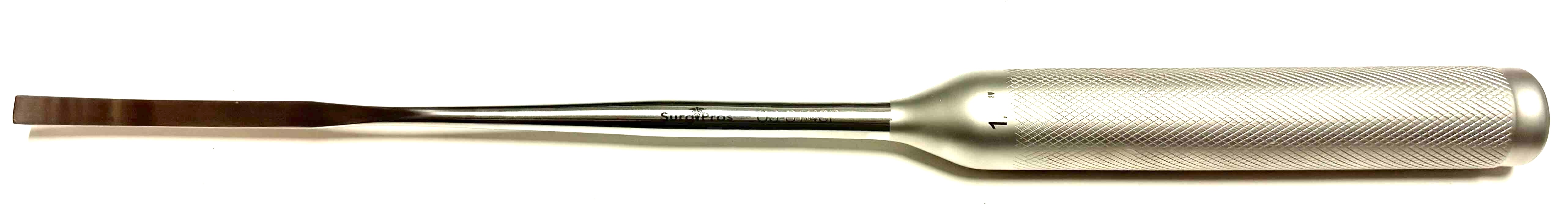 OSTEOTOME, 15" CURVED 1/4"