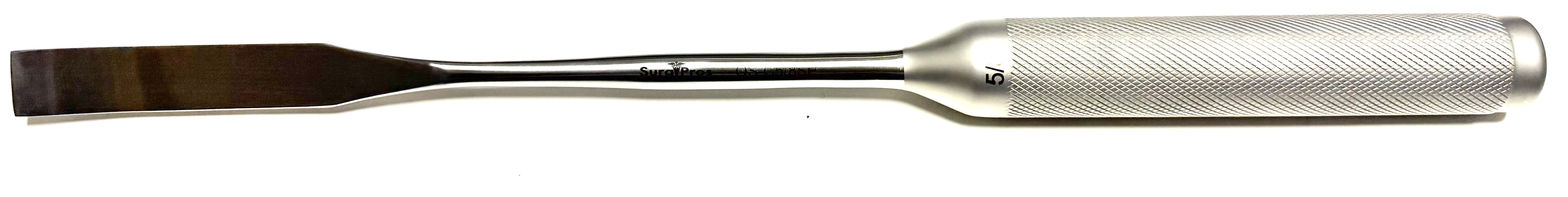 OSTEOTOME, 15" CURVED 5/8"