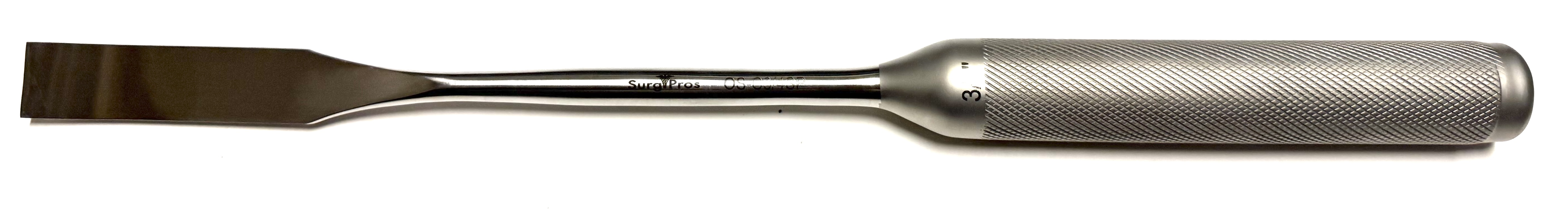 OSTEOTOME, 15" CURVED 3/4"
