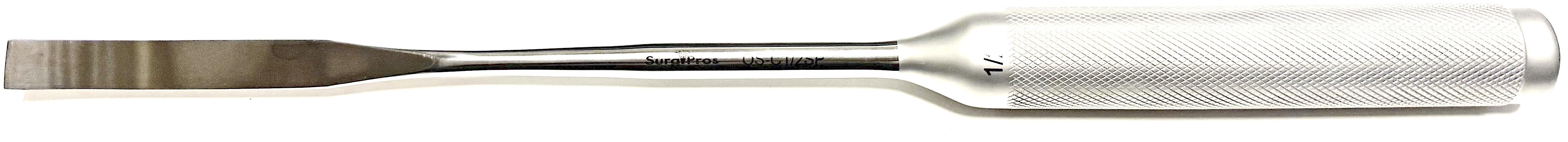 OSTEOTOME, 15" CURVED 1/2"